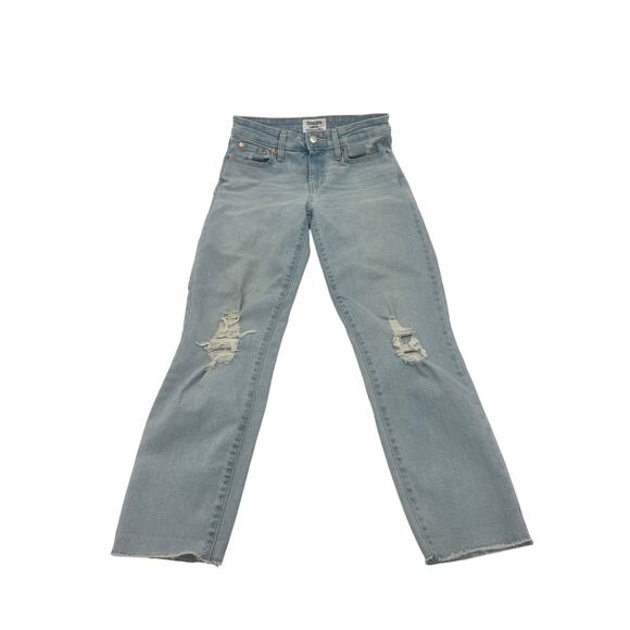 Denizen Levi's Midrise Boyfriend Distressed Jeans - Picture 1 of 9